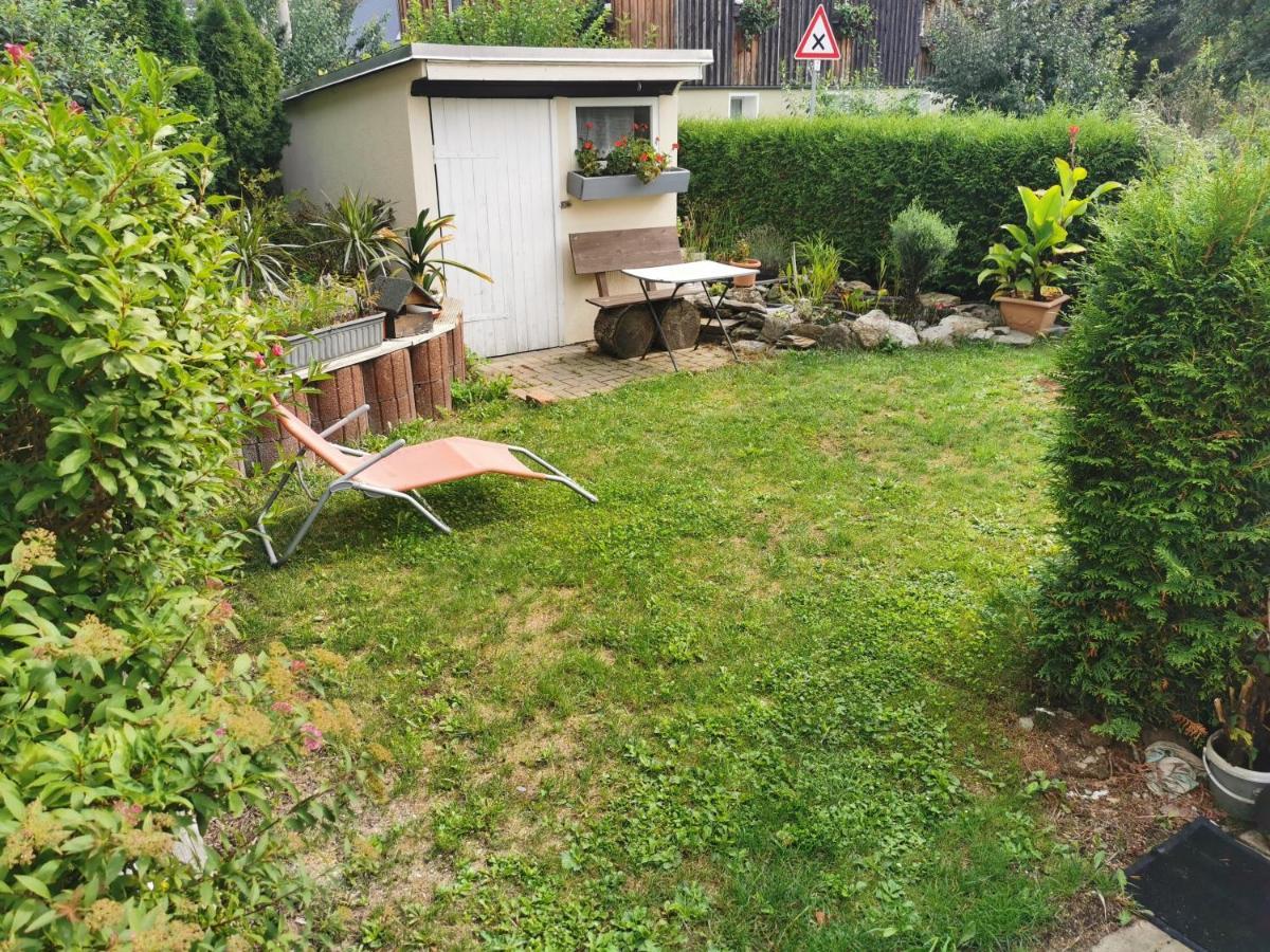 Ferienwohnung Haus Sonnenblick Burkhardtsdorf Exterior foto