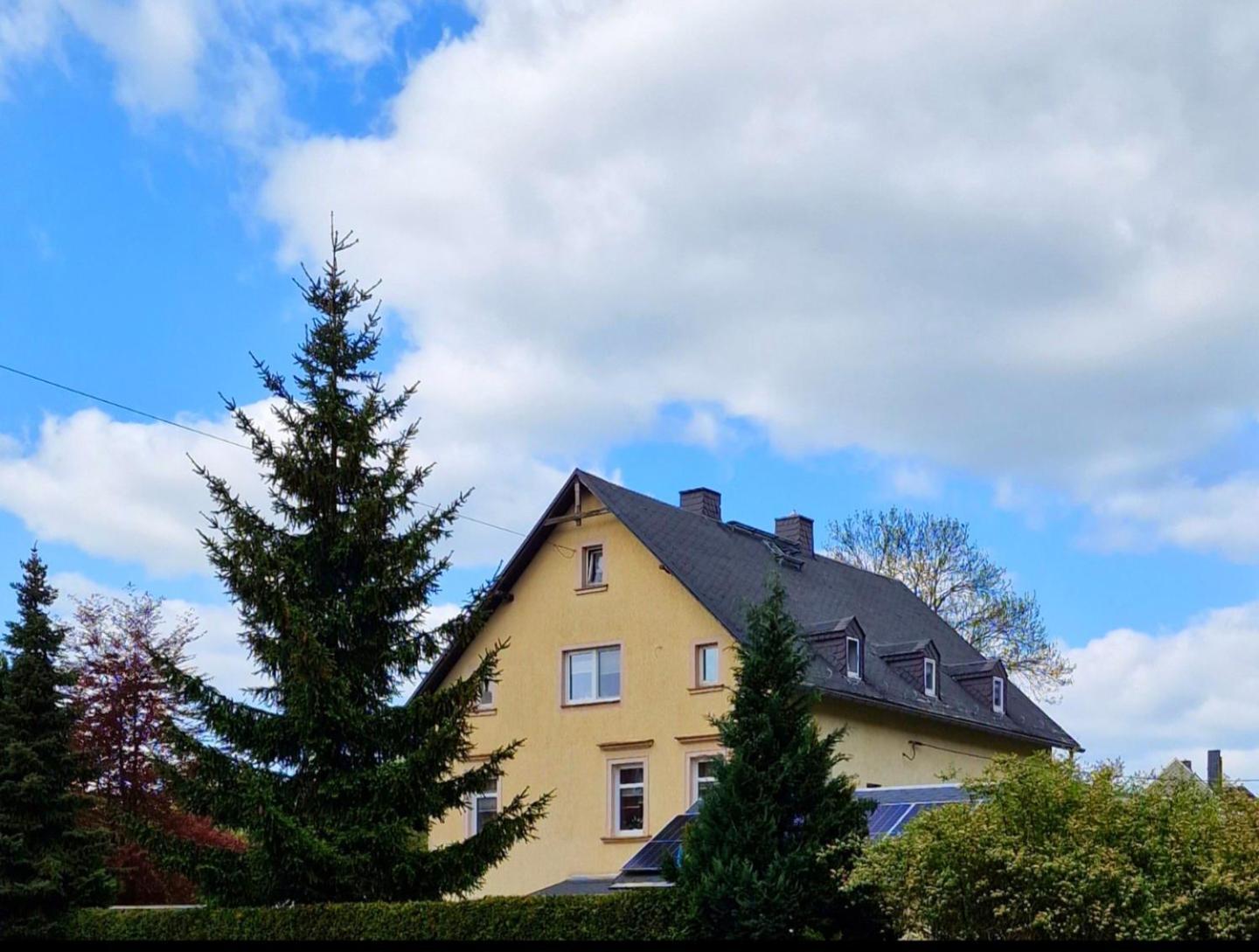 Ferienwohnung Haus Sonnenblick Burkhardtsdorf Exterior foto